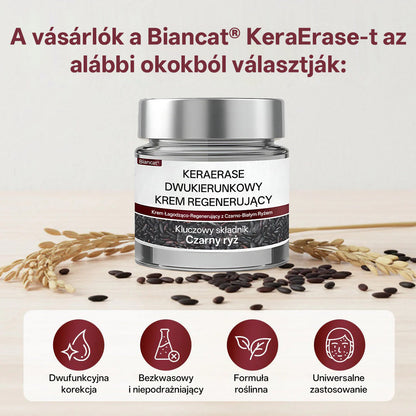 🌟 Biancat® KeraErase Dwukierunkowy Krem Regenerujący 👨‍⚕️ (do leczenia brodawek, narośli skórnych, plam oraz hiperpigmentacji)
